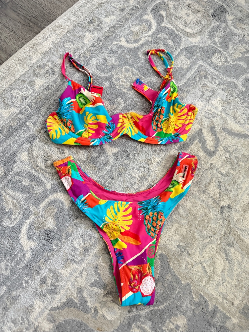 Blackbough Tropical Print Bikini